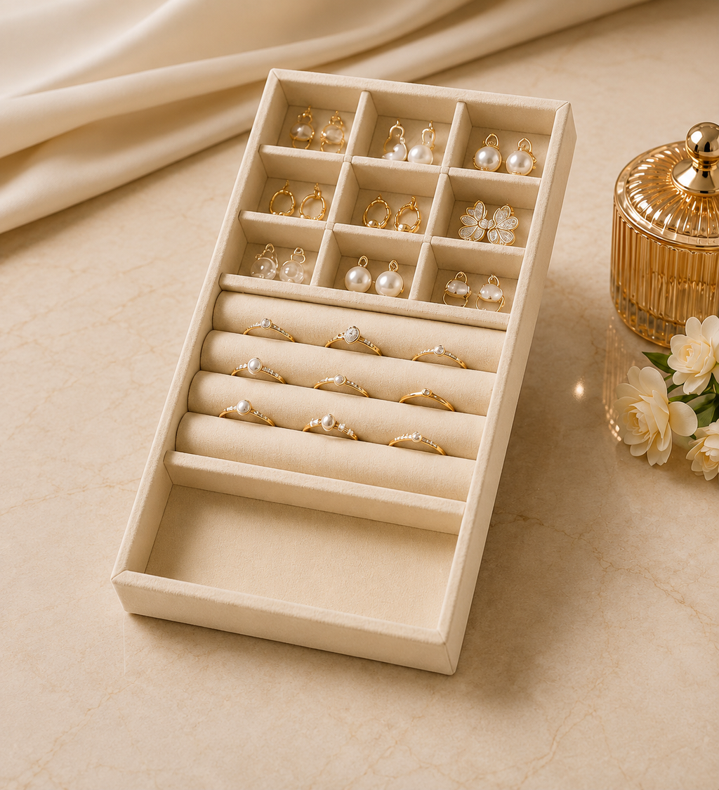 Velvet Jewelry Organizer