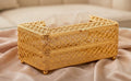 Vintage Gold Filigree Metal Tissue Box Cover