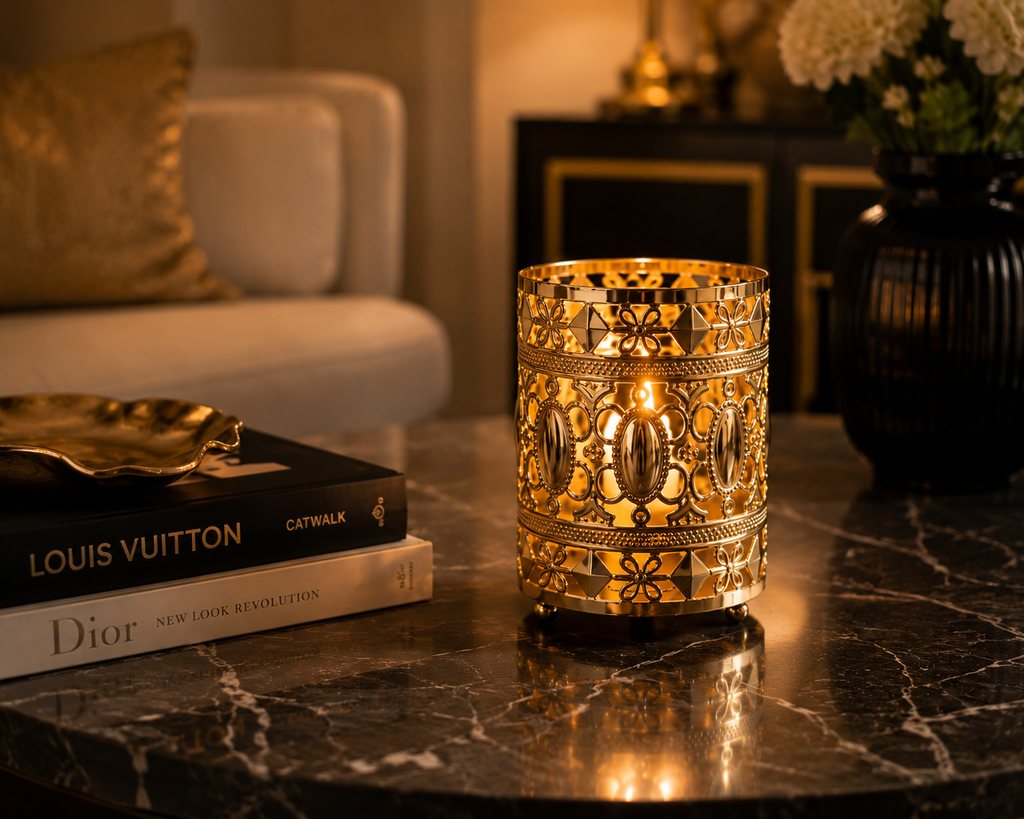 Metal Candle Holder