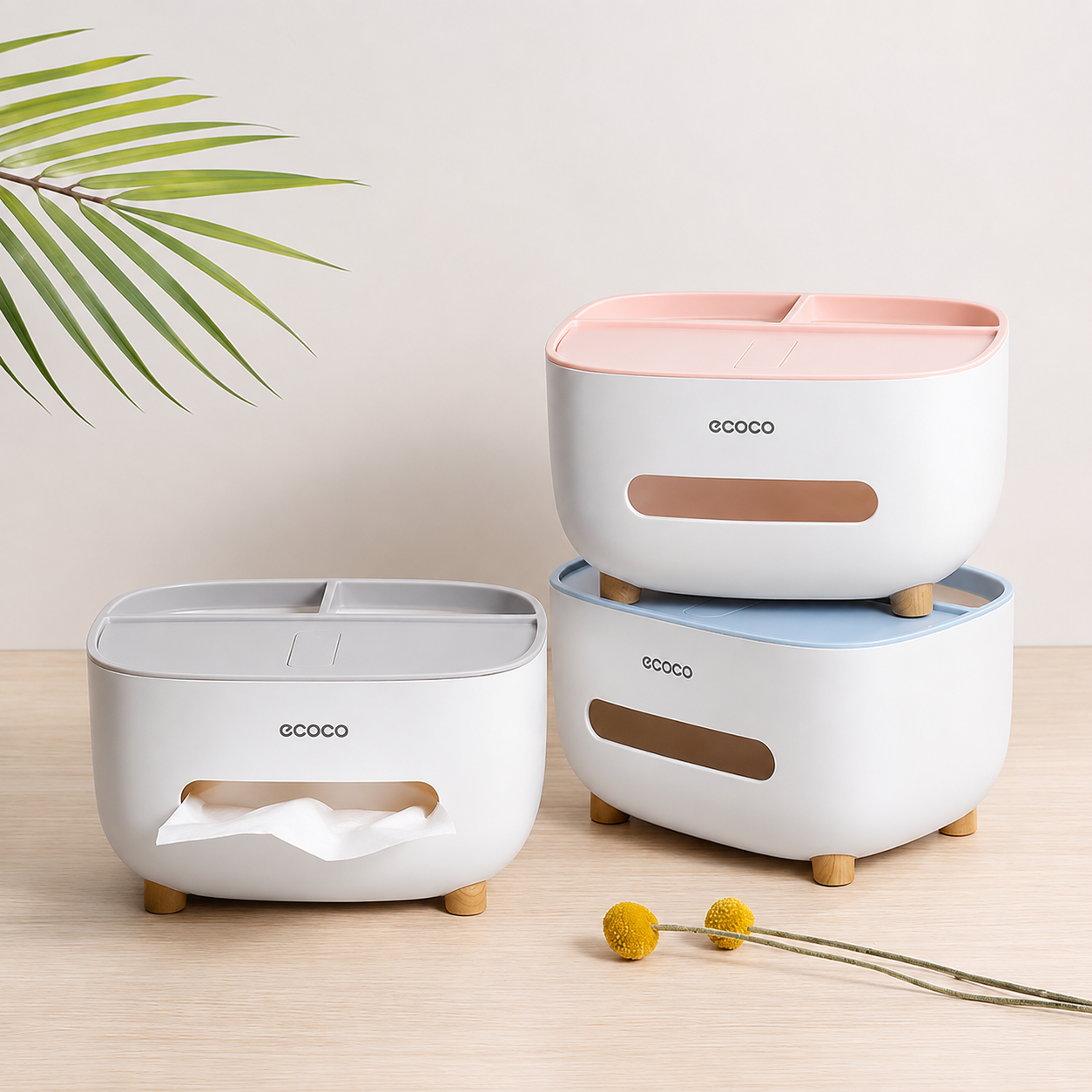 Ecoco Multifunctional Tissue Box