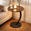 Modern C-Shaped Side Table