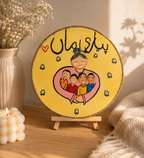 Cozy Mother and Children Plaque