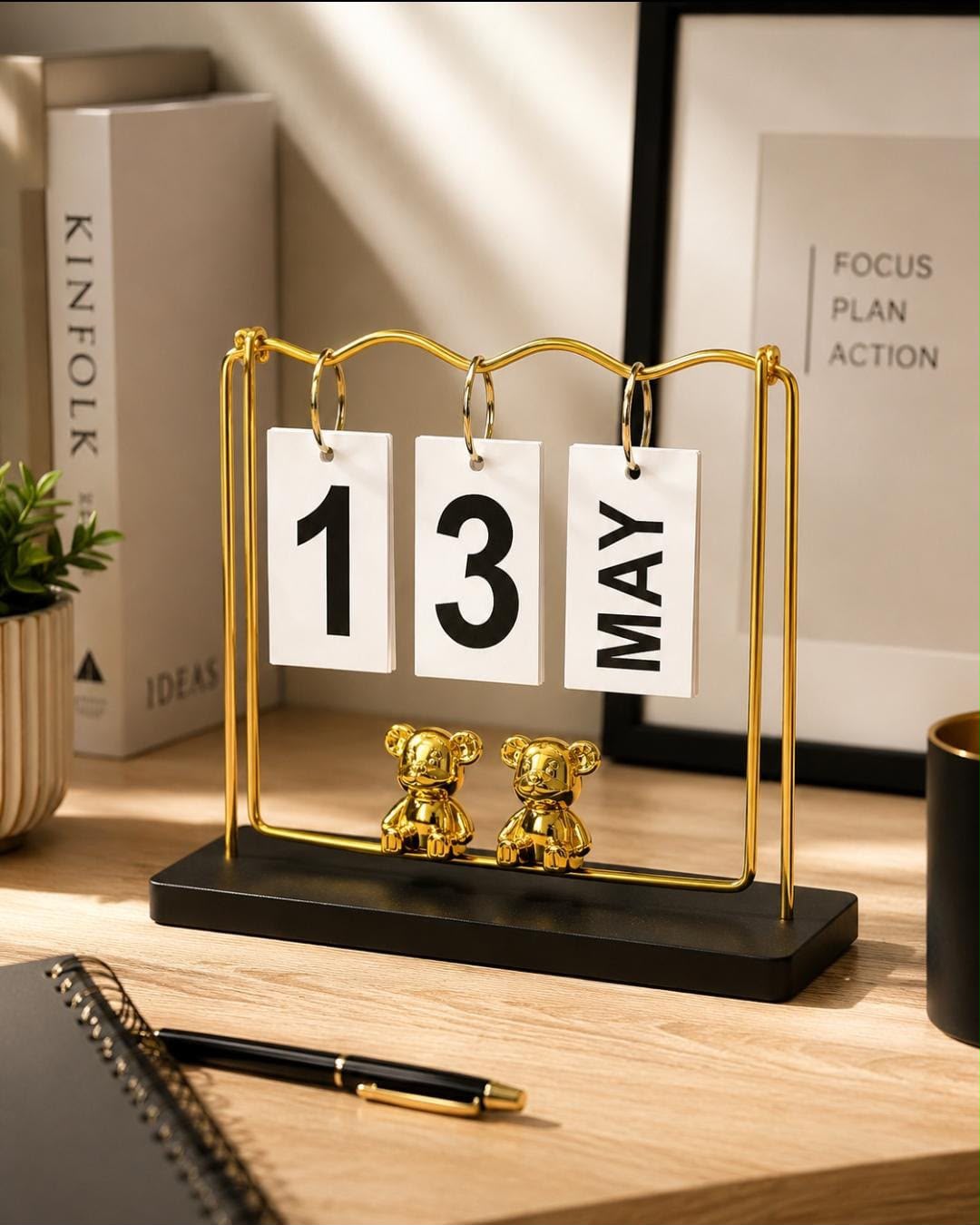 Golden Bear Flip Calender