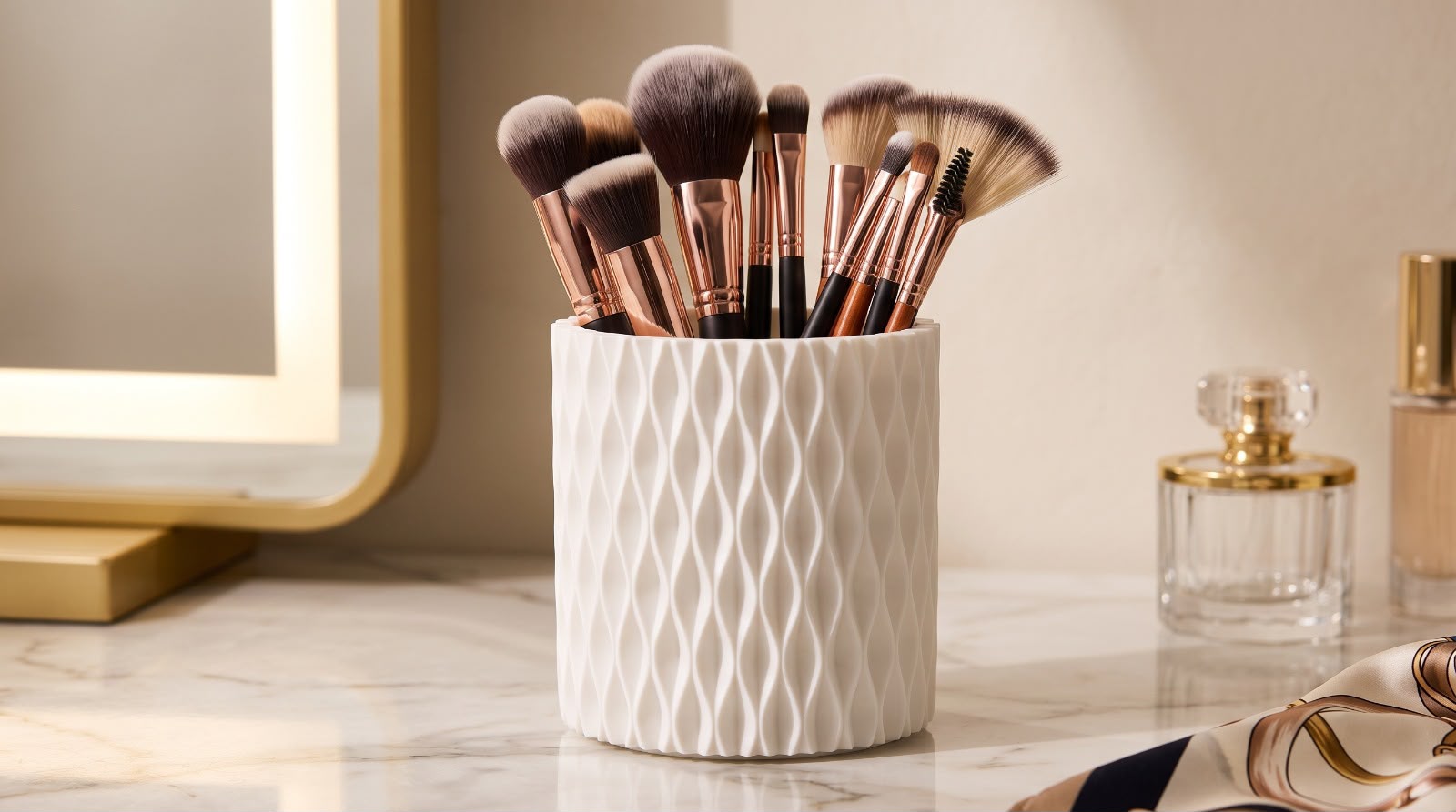 Multipurpose Wave Desk & Counter Organizer