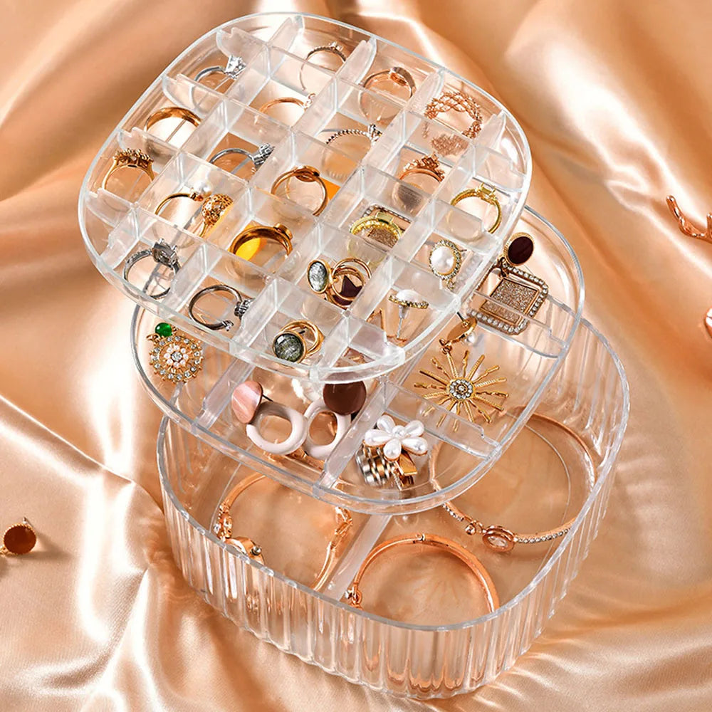 Transparent Acrylic Jewelry Storage Box